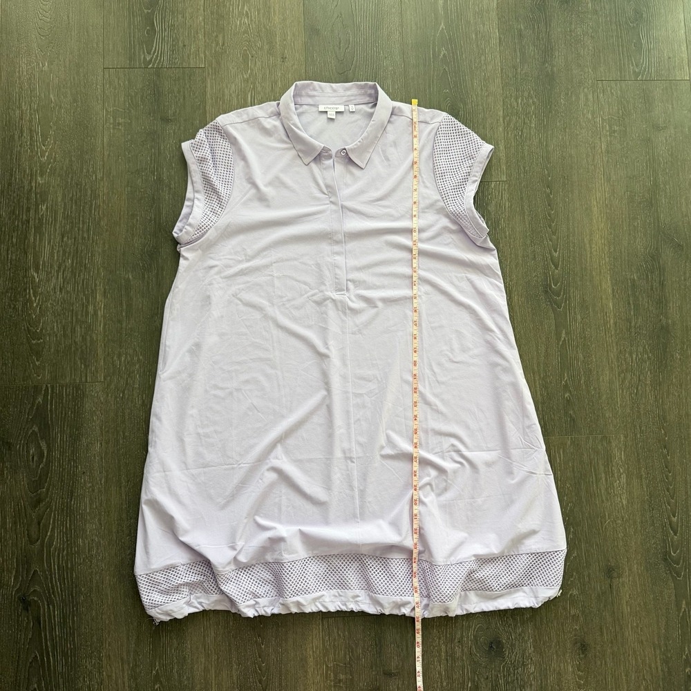 Chicos Womens UPF Protection Bungee Dress Lavender Sz 3 US XL Vacation Travel - Picture 5 of 7